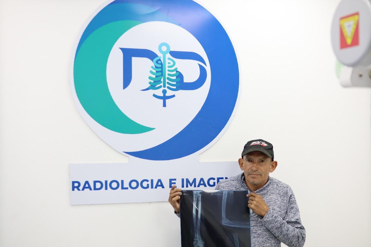 A patient at our Colonia Palmira clinic.